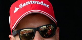 Vettel sulla Ferrari