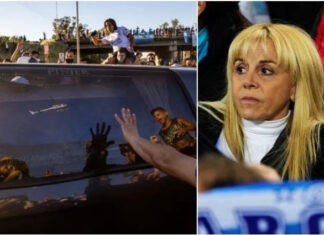 Claudia Vilifane ex moglie di Maradona