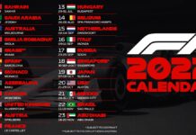 F1-calendario 2022