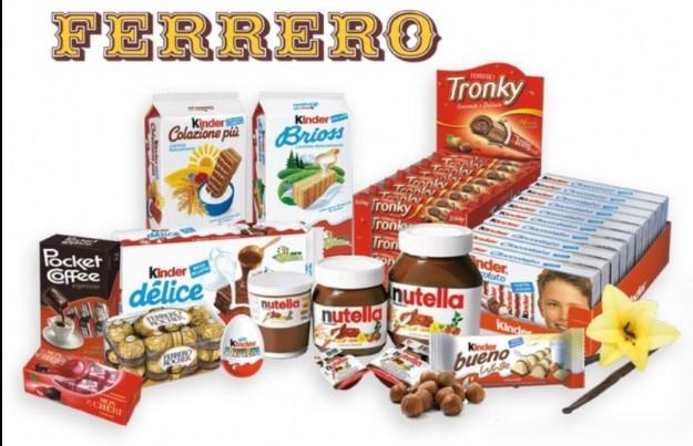 Ferrero: altri prodotti ritirati, ecco quali