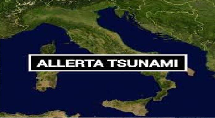 Allerta tsunami, pericolo in una zona d’Italia