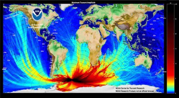 Tsunami da terremoto 8.2, ha colpito tutto il mondo