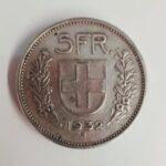 monetina cinque franchi