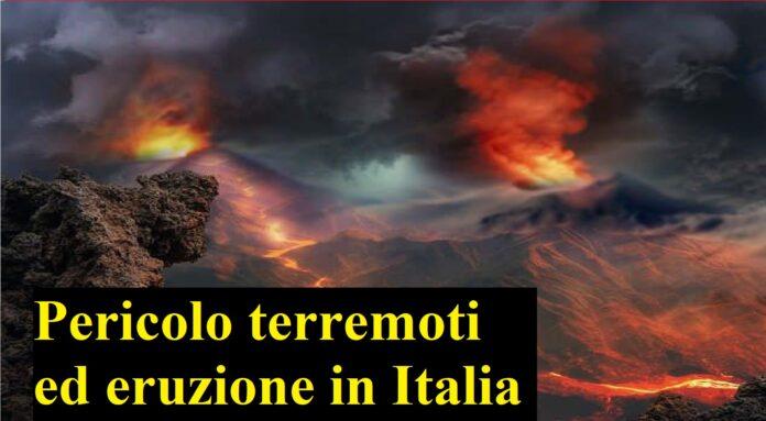 Pericolo terremoti ed eruzione in Italia, la camera magmatica si sta riempiendo