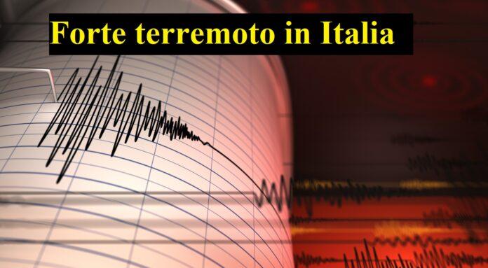 Forte terremoto in Italia, continua a tremare la terra nel nostro Paese