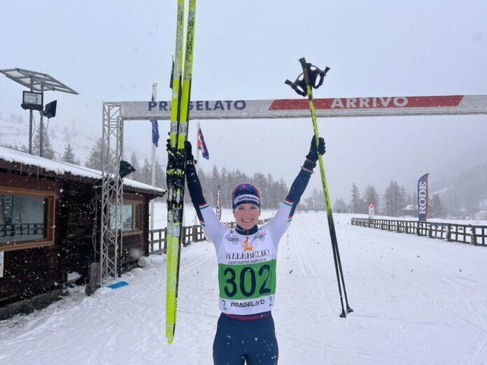 Fabrizio Poli e Martina-Di-Centa-Pragelato-30km Campionato italiano di sci di fondo