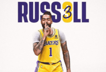 Lakers da record, D'Angelo Russell tiri tripli